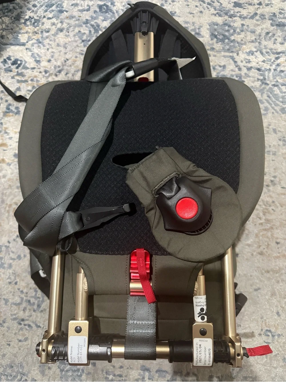 Way B portable car seat